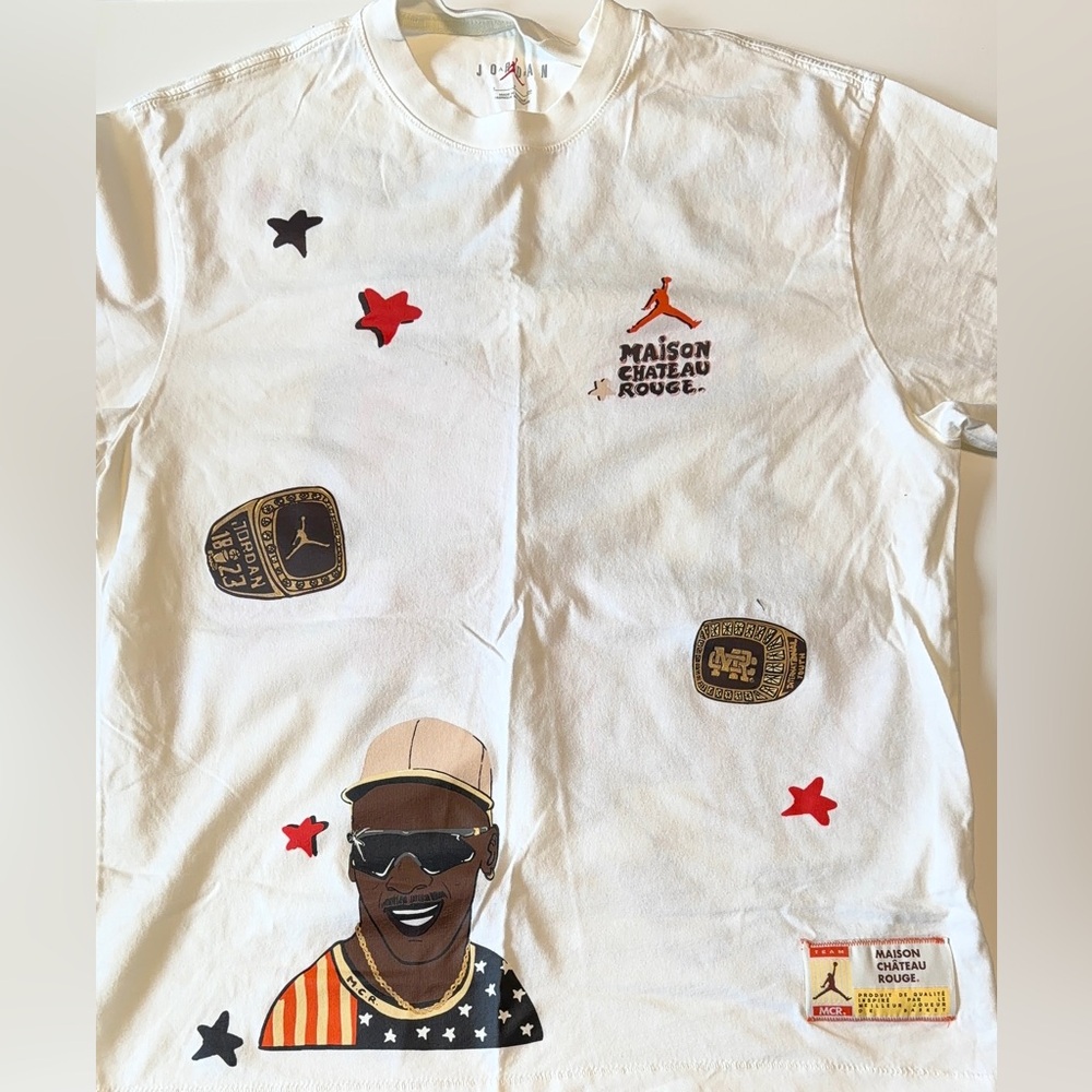 Jordan Maison Chateau Rouge Graphic T-Shirt